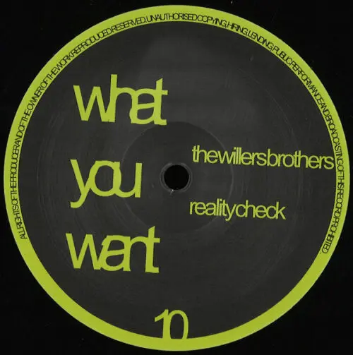 The Willers Brothers - Reality Check (12")