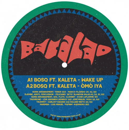 Bosq - Wake Up (12", EP)