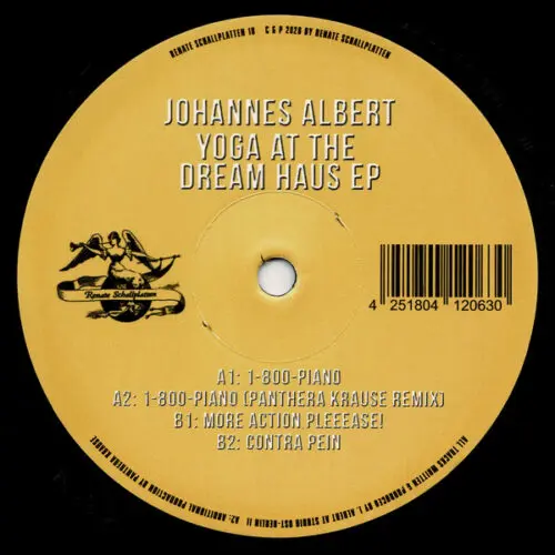 Johannes Albert - Yoga At The Dream Haus EP (12", EP)