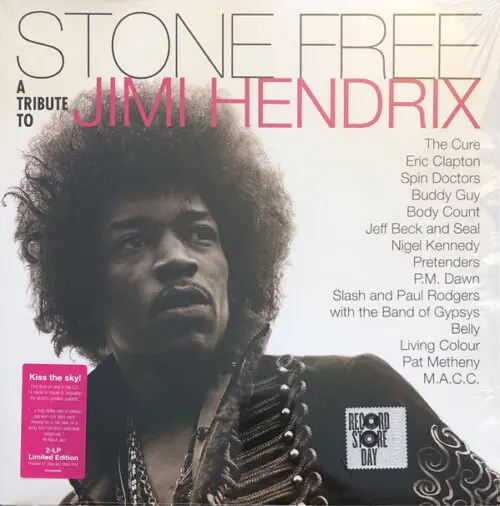 Various - Stone Free (A Tribute To Jimi Hendrix) (LP, Cle + LP, S/Sided, Etch, Cle + Comp, Ltd, RE)