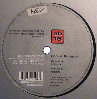 Maxx Cavalerra & Oliver Morgenroth Present Ab 18 - Rockn & Nagln (12")