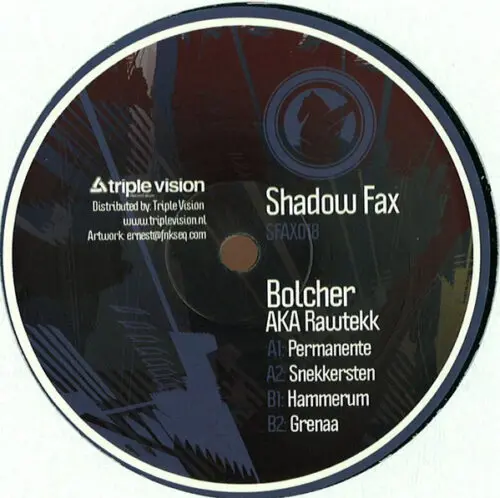 Bolcher AKA Rawtekk - Volume 18 (12")