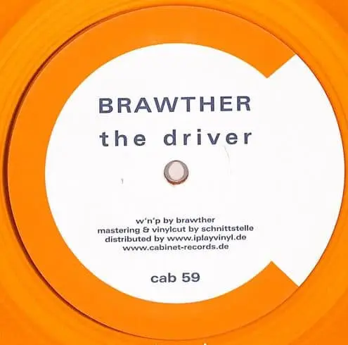 Brawther - The Driver / Basix (Deep Mix)  (12", Ltd, Ora)