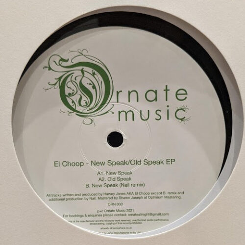 El Choop - New Speak / Old Speak EP (12")
