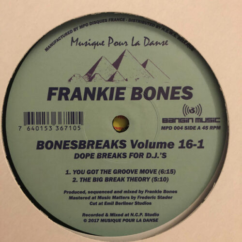 Frankie Bones - Bonesbreaks Volume 16-1 (12", Ltd, RP)