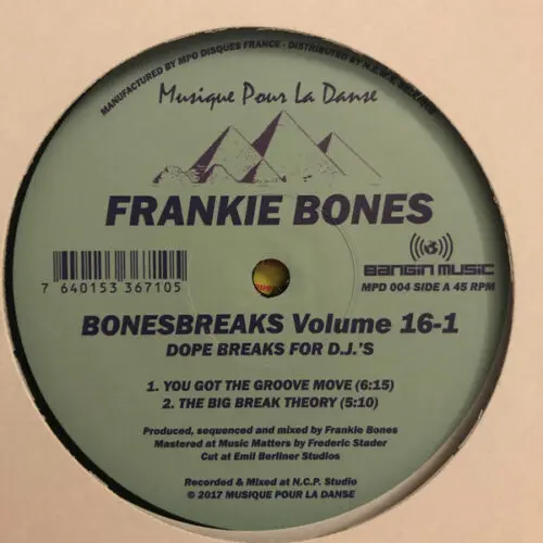 Frankie Bones - Bonesbreaks Volume 16-1 (12", Ltd, RP)
