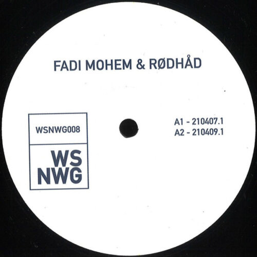 Fadi Mohem & Rødhåd - Untitled (12", EP)