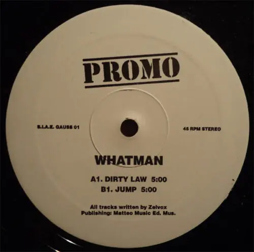 Whatman - Dirty Law (12", Promo)