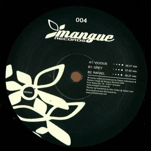 Fabian Schumann & Black Vel - Vicious E.P. (12", EP)