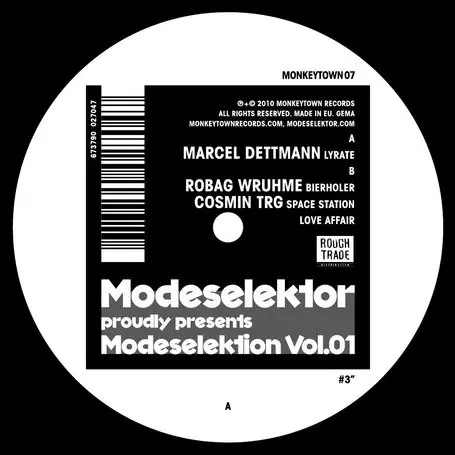 Modeselektor - Modeselektion Vol.01 #3 (12", Ltd, Blu)