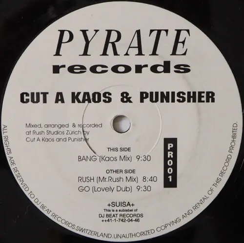 Cut A. Kaos & Punisher (3) - Basis / Public Punishment (12")