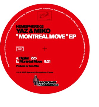 Yaz & Miko - Montreal Move EP (12")