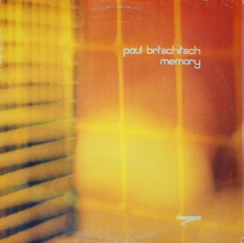 Paul Brtschitsch - Memory (2x12", Album)