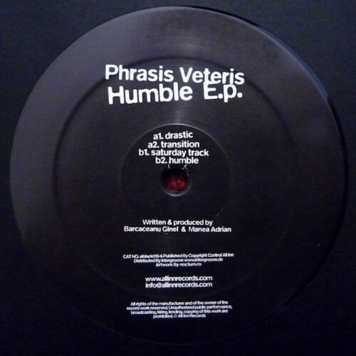 Phrasis Veteris - Humble E.p. (12", EP, Ltd)