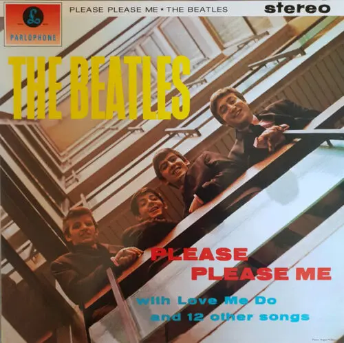 The Beatles - Please Please Me (LP, Album, RE, RM, 180)