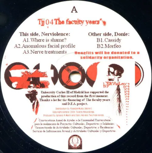 NerViolence Featuring Donie - The Faculty Years (12")