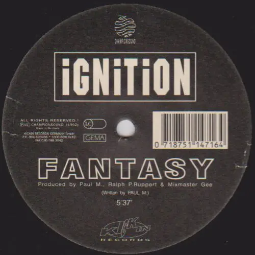 E 52* 's Ignition - Fantasy / Expression 2 (12", Ltd)