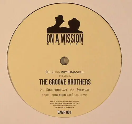 Jef K And Rhythm&Soul Presents The Groove Brothers (4) - The Groove Brothers (12")