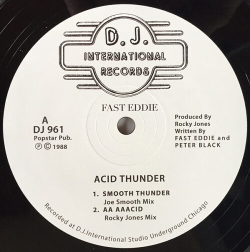 Fast Eddie* - Acid Thunder (12", RE, RM)