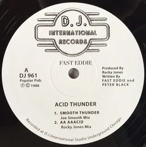 Fast Eddie* - Acid Thunder (12", RE, RM)