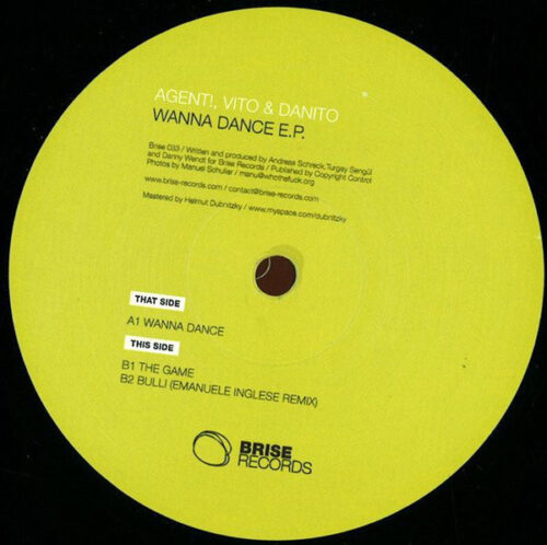 Agent!, Vito & Danito - Wanna Dance E.P. (12", EP)