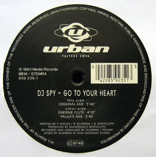 DJ Spy - Go To Your Heart (12")