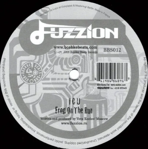Fuzzion - Frog On The Run  (12")