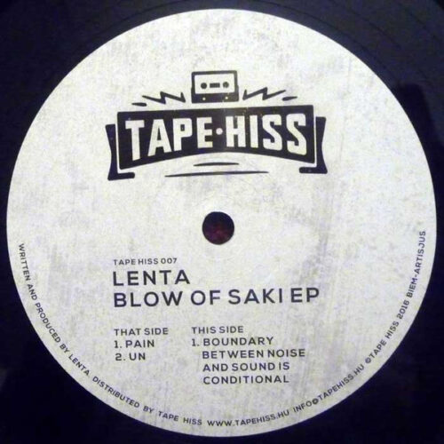 Lenta - Blow Of Saki EP (12", EP)