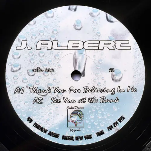 J. Albert / Person Of Interest - EDR002 (12")