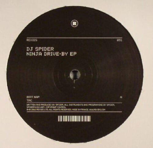 DJ Spider (6) - Ninja Drive-By EP (12", EP)