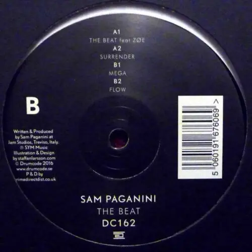 Sam Paganini - The Beat (12")