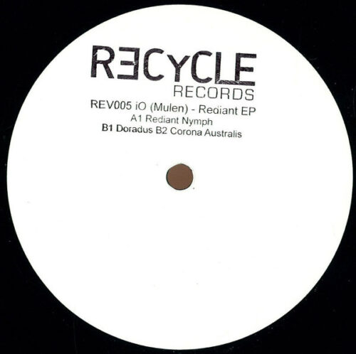 iO (Mulen)* - Rediant EP (12", EP, W/Lbl, Sta)
