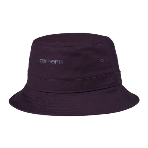 Carhartt WIP Script Bucket Hat Dark Iris