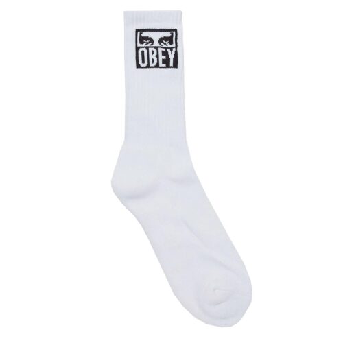 Obey Eyes Icon Socks White