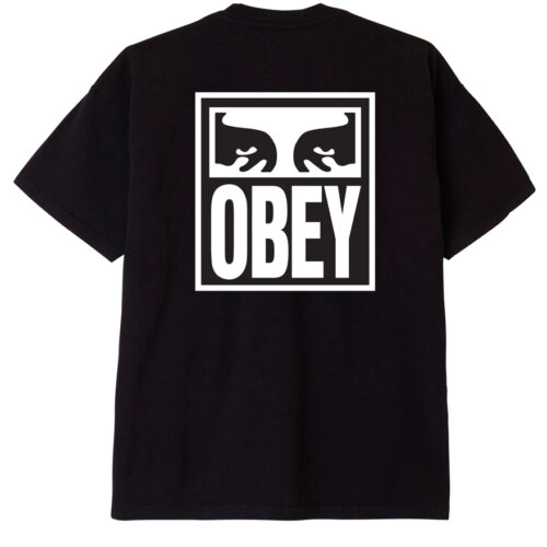 Obey Eyes Icon II Tee Off Black