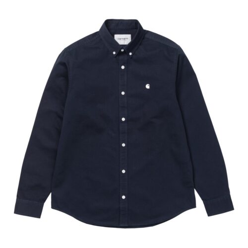 Carhartt WIP L/S Madison Shirt Dark Navy