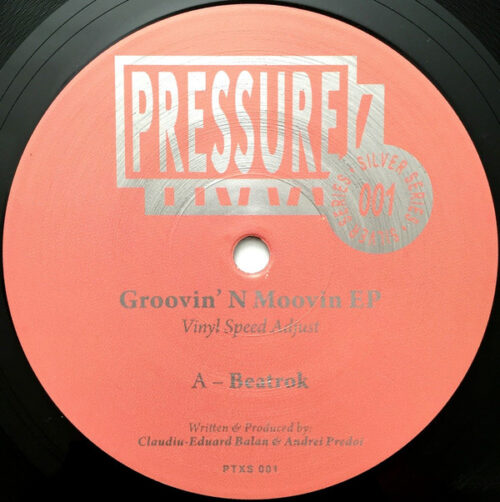 Vinyl Speed Adjust - Groovin' N Moovin EP (12", EP, RP)