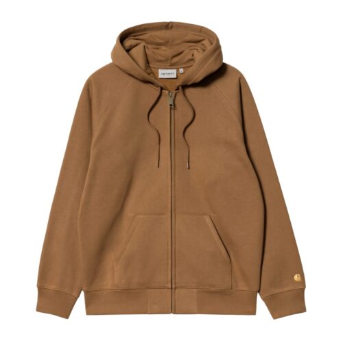 Carhartt WIP Hooded Chase Jacket Hamilton Brown