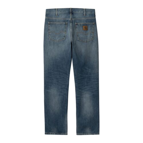 Carhartt WIP Marlow Pant Blue Mid Used Washed
