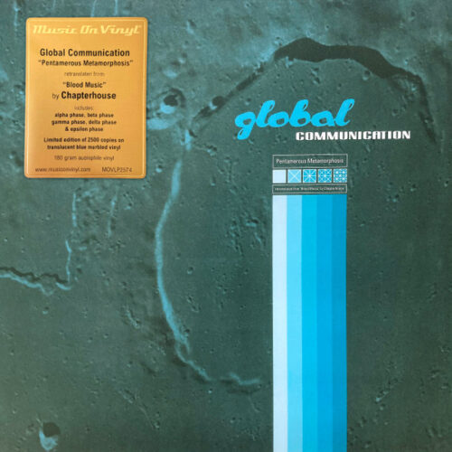 Global Communication Retranslated From 'Blood Music' By Chapterhouse - Pentamerous Metamorphosis (2xLP, Album, Ltd, Num, RP, Blu)