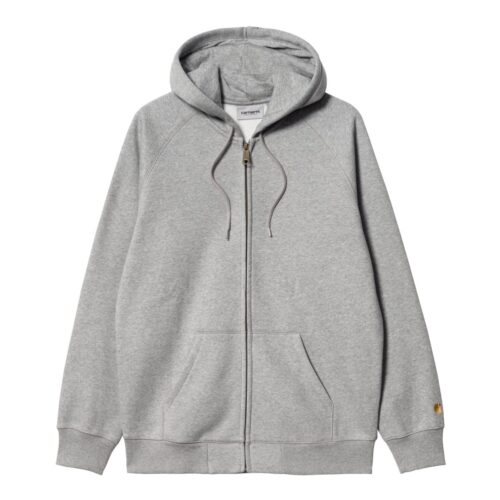 Carhartt WIP Hooded Chase Jacket Grey Heather