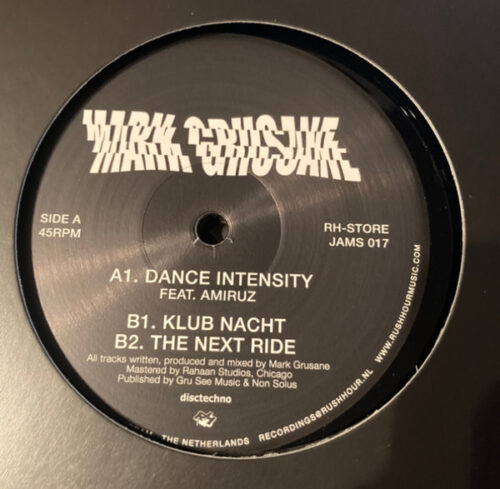 Mark Grusane - Dance Intensity (12")