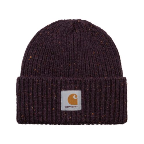 Carhartt WIP Anglistic Beanie Speckled Dark Plum