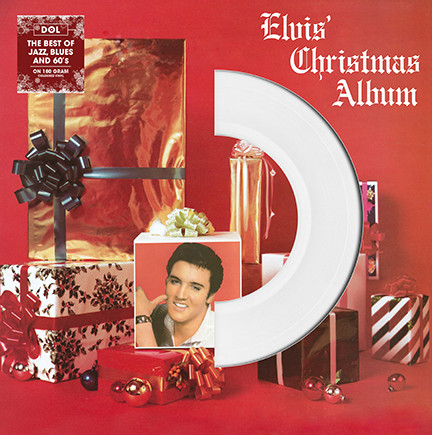 Elvis Presley - Elvis' Christmas Album (LP, Album, Mono, RE, Whi)