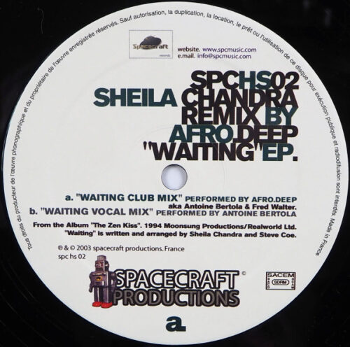 Sheila Chandra - Waiting EP (12", EP)