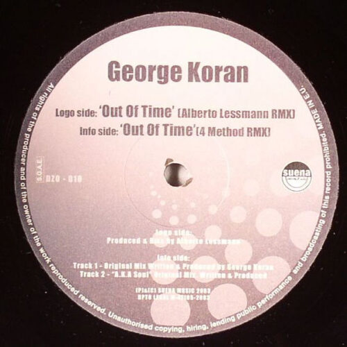 George Koran - Out of Time (12")
