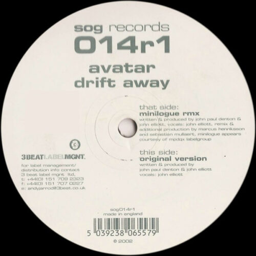 Avatar (7) - Drift Away (12")