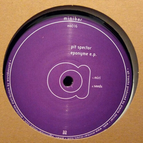 Pit Spector - Eponyme E.P. (12", EP)