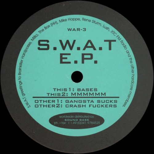 S.W.A.T* - S.W.A.T.  E.P. (10", EP)
