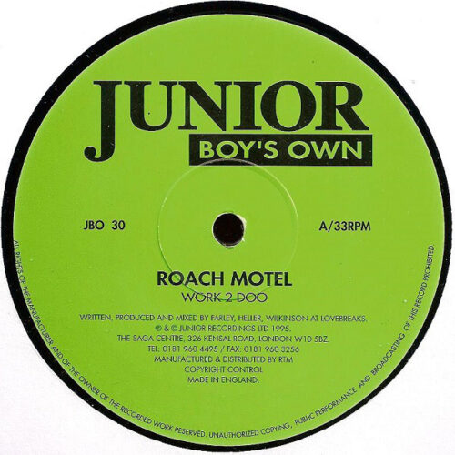 Roach Motel - Work 2 Doo (12")